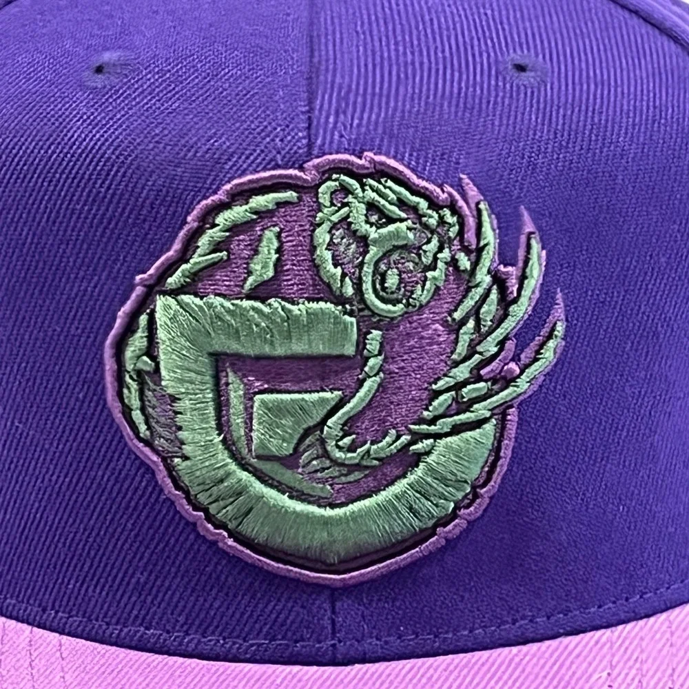 Vancouver Grizzlies HWC Mitchell & Ness PURPLE HAZE Snapback Hat
